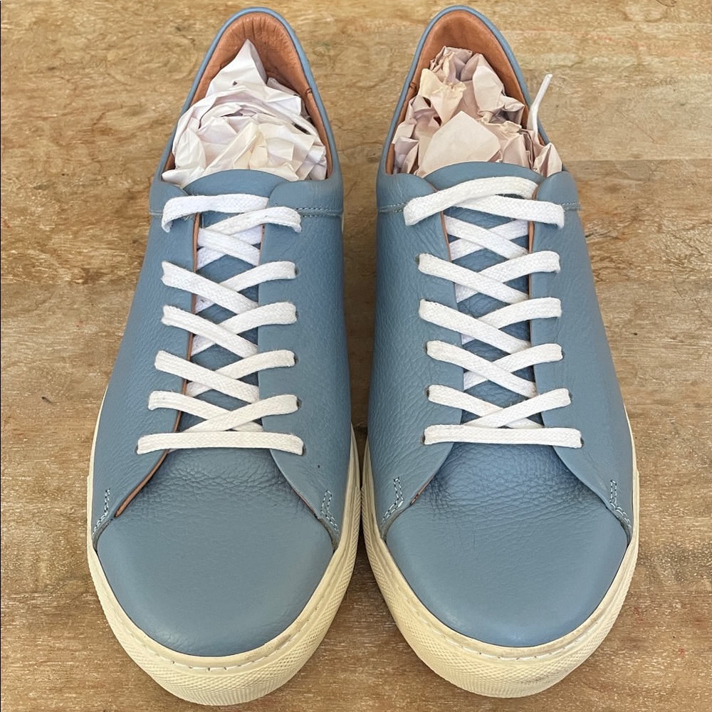 Rodd & Gunn Light Blue Leather Sneakers